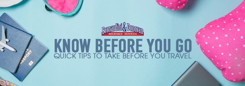 Tips to Take Before You Travel