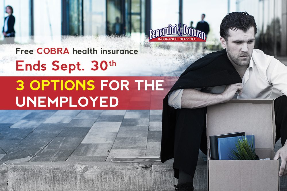 COBRAs premium health insurance ends Sept 30