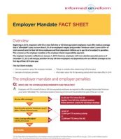 Employer Mandate Fact Sheet